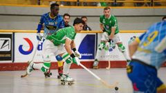 Lance del encuentro entre el Caldes y el Liceo