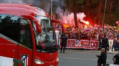 Violentos incidentes en las inmediaciones del estadio Vicente Caldern