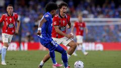 Hugo Gonz�lez vivi� ante el Getafe su segunda titularidad de la temporada con el Celta.