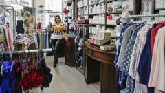Claudia Bueno, due�a de la tienda de lencer�a ende ben, de O Carballi�o.