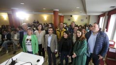 Jos� Manuel Rey en el acto de este s�bado en el Gran Hotel de Ferrol