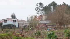 El campamento de Freixeiro, en Nar�n. 