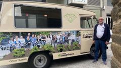 Cami�a Sarria tune� una furgoneta