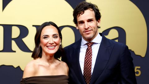 Tamara Falc&oacute; e &Iacute;&ntilde;igo Onieva, en un evento en Cannes