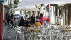 En la calle Mar�a cuatro establecimientos han sido autorizados a poner terrazas