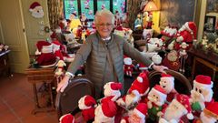 F�tima Ucieda tiene m�s de 500 pap�s Noel