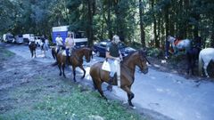 Ms de 300 jinetes participaron en la Xuntanza Cabalar de Ruta en Ruta