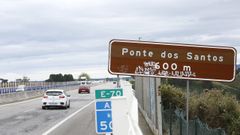 A Ponte dos Santos une Galicia y Asturias