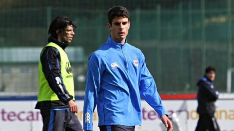 Primeros entrenamientos con el primer equipo