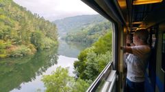 El tren hist�rico Galaico Expreso recorrer� este verano los r�os Cabe, Sil y Mi�o, en plena Ribeira Sacra