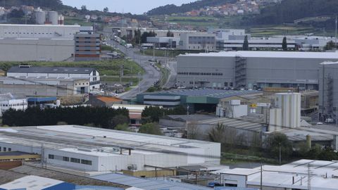 Vista del polgono de Sabn.