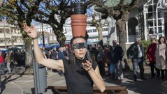 Un espect�culo de danza cerr� el programa �Somos r�a, facemos arte�