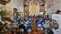 El Concello de Pontevedra estreno el uso cultural de la antigua iglesia el pasado mes de febrero con las jornadas Urbtop�as