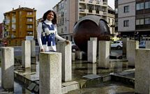 Sonia S�nchez lleva m�s de quince a�os en Ourense y preside el colectivo de Venezuela.