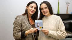 Noelia Castro y Andrea Rego realizaron una gu�a de ejercicio f�sico para pacientes oncol�gicos a iniciativa de la asociaci�n lucense Somos Unidos por el C�ncer y que fue supervisada por onc�logos y hemat�logos.