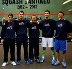 Sexto t�tulo para el Squash Santiago en el Campeonato de Espa�a.