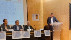 Marcos Fern�ndez, presidente de la Asociaci�n de Inspectores, dio la bienvenida a los participantes en el congreso