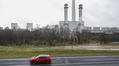 Imagen de archivo de la central de ciclo combinado de Endesa en As Pontes