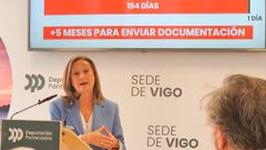 Luisa S�nchez, vicepresidenta de la Diputaci�n de Pontevedra