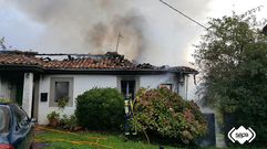 Incendio en Villaviciosa