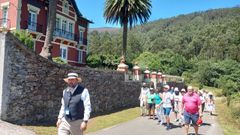 En imagen de archivo, ruta guiada por el Ourol indiano