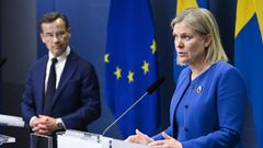 La primera ministra sueca Magdalena Andersson