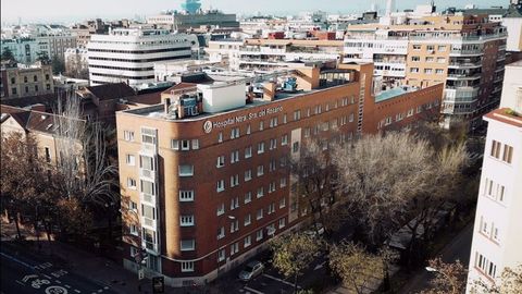 Vista del Hospital Nuestra Seora del Rosario en el que fue atendido el demandante