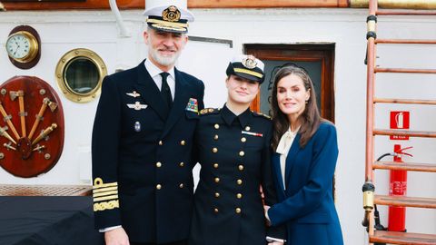 En enero del 2025, Leonor se embarc� en el buque escuela Juan Sebastian de Elcano durante cinco meses