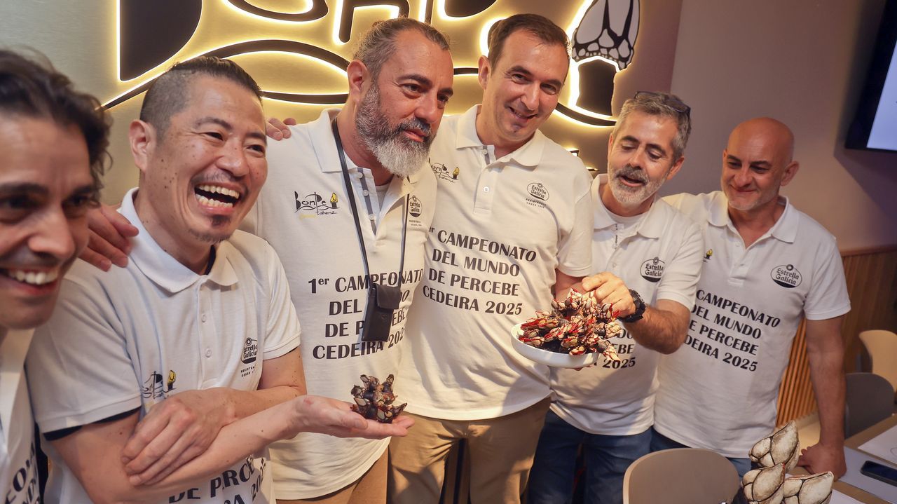 Albert Adrià y Javier Olleros, entre los chefs con estrella Michelin del jurado del segundo Mundial del Percebe de Cedeira