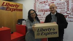 Ana Hinarejos y Gustavo Plaza, de Liberty Express