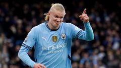 Erling Haaland.Erling Haaland, delantero del Manchester City