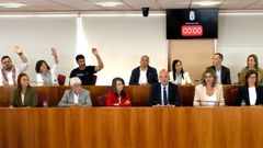 Imagen de archivo del pleno de Vigo