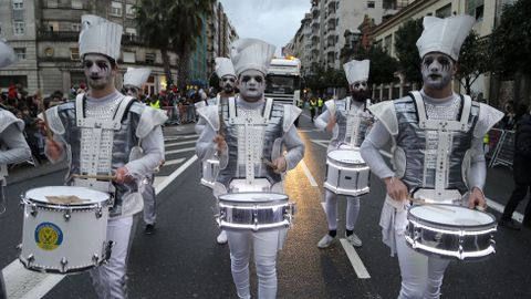 Cabalgata de Reyes en Vigo.