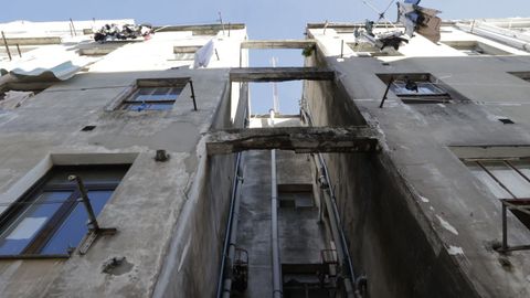 Operativo en el 137 de la ronda de Outeiro