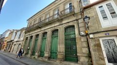 La antigua ferreter�a estuvo situada en un edificio de piedra sillar de la calle Doctor Casares