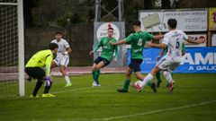 Las im�genes del duelo entre el Noia y el San Tirso
