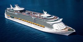 crucero.Uno de los cruceros de Royal Caribbean