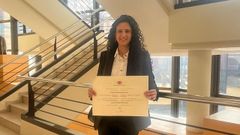 Luc�a Prieto Ramudo, co premio