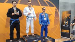 Mart�n Casal, en lo m�s alto del podio.