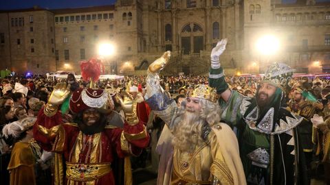 Los Reyes Magos en Santiago 