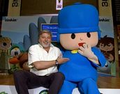 Castillejo, presidente de Zinkia, cuando la empresa sali� a bolsa.