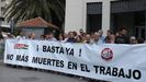 Concentraci�n contra la siniestralidad laboral 