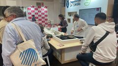 Durante la jornada se sucedieron las exhibiciones en el estand de la Deputaci�n