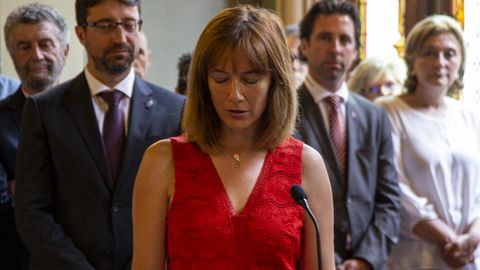 Ana C�rcaba, consejera de Hacienda en la Investidura