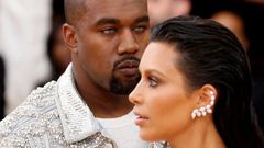 Kanye West y Kim Kardashian, en una imagen de archivo