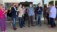 Los socialistas mostraron su apoyo al gineclogo del Hospital de Vern