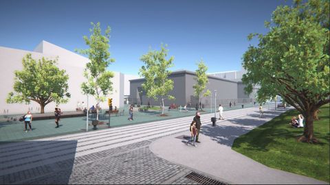 Recreaci�n de la nueva plataforma �nica de El Llano
