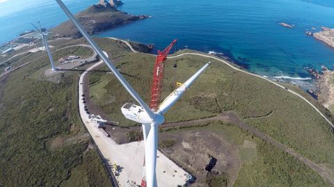 As� fue la primera repotenciaci�n e�lica en Galicia