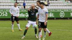 Jon Garc�a, en imagen de archivo, en el duelo contra C�rdoba disputado en A Malata en la primera vuelta.
