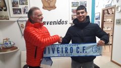 Presentaci�n de Carlos Do Carmo como jugador del Viveiro CF